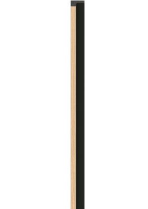 Рейка интерьерная левая LINERIO S-LINE NATURAL BLACK