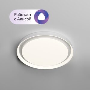 DK6516-WH/1 Накладной светильник, LED, 50W, IP 20, 3000K - 6500K, белый, металл, полимер