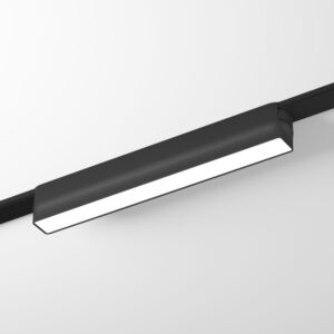 DK5360-BK Светильник для трека Air, серия Linear 2700-6500 со светодиодом, L230*W26*H36мм, 48V DC, 9W, RA?90, 120°, 2700-6500K, IP20, черный, алюминий