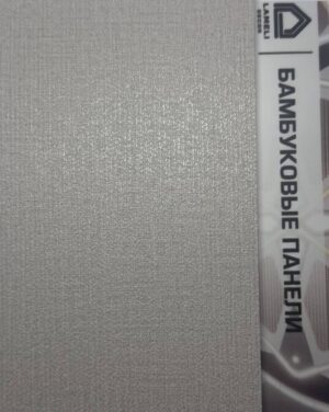 Бамбуковая панель Lamelidecor ткань бежевая LDR3-1 5мм 2